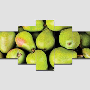 Canvas Print Split Panels (5 in 1) – Guava Fruits