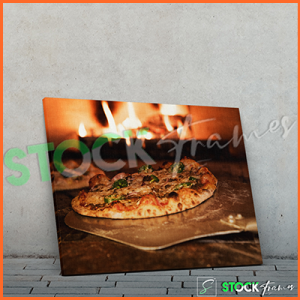 Canvas Prints Single Panels (Pizza) – 18×24, 40×40, etc.