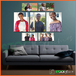 Canvas Gallery Wall Frames In Nigeria – 7 Sets, 7 Images